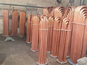 کویل مسی مبدل حرارت در پاکدشت