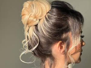 شینیون ساده و شیک اروپایی در انزلی