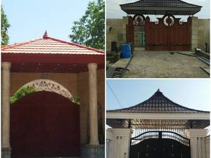 اجرای سر درب فلزی در شهریار