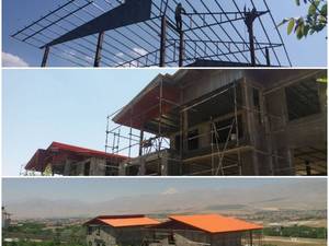 تعمیرات سقف شیروانی در دماوند