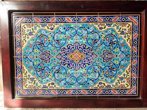 قاب کاشی هفت رنگ در مشهد