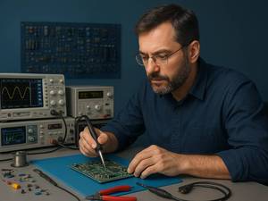 آموزش تعمیر برد الکترونیکی صنعتی در رشت