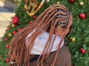 بافت کف سر آفریقایی دخترانه در لاهیجان