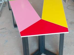 خرید و سفارش میز چیدمان مثلث در یزد 