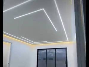 هزینه نصب نور مخفی خطی کناف در همدان