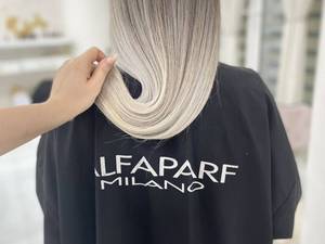 رنگ و لایت فانتزی برای موهای بلند در ساری