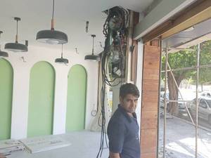 دکوراسیون داخلی فست فودی در بوشهر