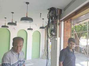 دکوراسیون داخلی فست فودی در بوشهر