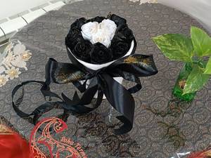 فروش گل دست‌ساز با روبان در تهران