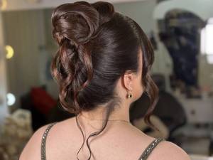 شینیون ساده و شیک اروپایی در ساری