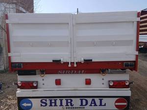 تولید و ساخت تریلی بغل دار استاندارد ارومیه