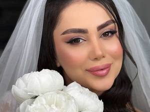 آرایش لایت دخترانه برای عروسی در صومعه سرا