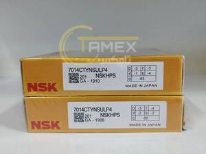 بلبرینگ اسپیندل CNC برند NSK مدل 7014CTYNSULP4 | مشخصات و قیمت