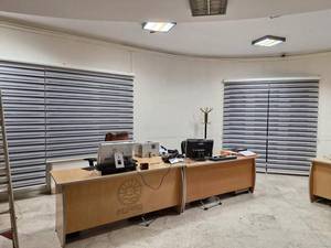 دوخت و نصب پرده زبرا طرح هایلایت خطی