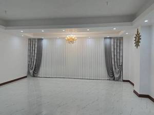 پرده کتان شاین دار والان مخمل