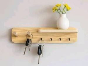 قیمت جاکلیدی چوبی مینیمال در صومعه سرا