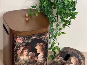 قیمت جای دستمال و سطل زباله چوبی در تبریز