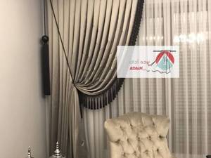 قیمت پرده کلاسیک پذیرایی در رشت  