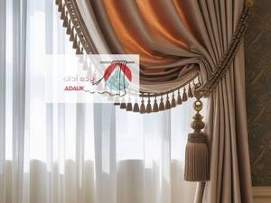 جدیدترین پرده کلاسیک پذیرایی در گیلان 