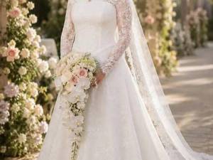 طراحی و اجرای لباس عروس دلخواه شما
