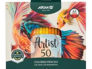 خرید و قیمت مداد رنگی آرتیست آریا 50 رنگ