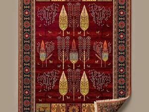 خرید فرش طرح چنار لاکی