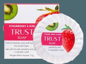 قیمت و خرید صابون توت فرنگی تراست