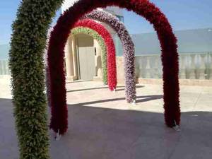 نمای بیرونی تالار رستوران مجلل الهیه