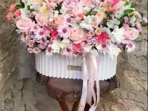 باکس گل لاکچری برای تولد در مسجد سلیمان