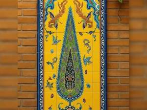 تولید کاشی سنتی تاریخی در اصفهان