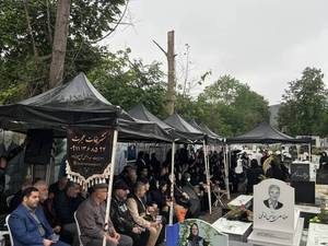برگزاری مراسم ختم آبرومند در لاهیجان