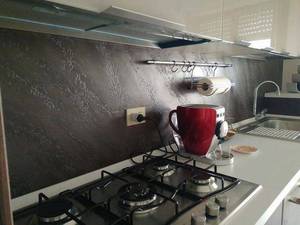 میکروسمنت بین کابینتی در طرح های مختلف