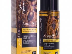 روغن مو لایتنس مدل آرگان مناسب مراقبت و نرم‌کنندگی مو
