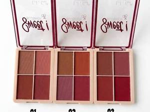 رژ گونه ۴ رنگ Do Do Girl مدل Sweet با رنگ‌بندی متنوع