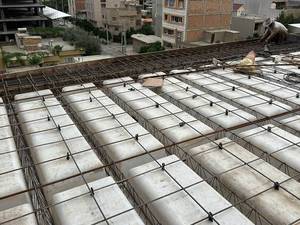اجرای اسکلت بتنی سقف دال، وافل و تیرچه