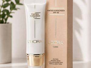 کرم ضدآفتاب رنگی SPF50 لدورا مناسب استفاده روزانه