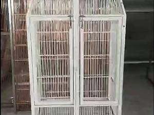 قفس قابل تبدیل نیم‌گرد مناسب شاه‌طوطی، ملنگو و گرینچیک