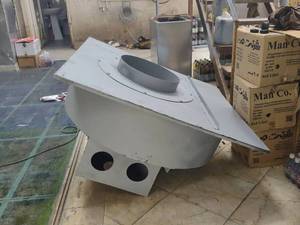 فن سانتریفیوژ بکوارد یکطرفه مدل BIB-BSF 450