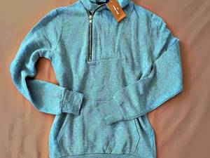 سوییشرت نیم زیپ داخل پلار H&M سایز S