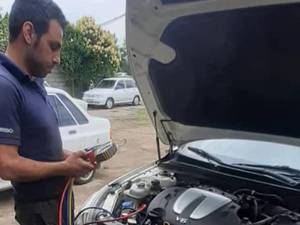 شارژ گاز کولر خودرو