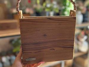 کیف چوبی طرح ایکیا
