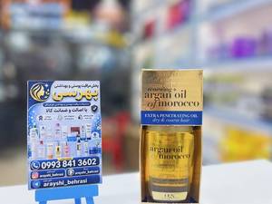 روغن مو آرگان OGX برای موهای خشک و آسیب دیده