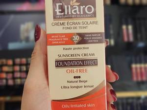 کرم ضد آفتاب الارو spf30(بژ روشن_بژ طبیعی) فاقد چربی/کرم پودری