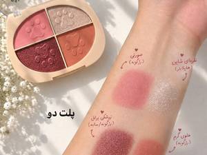 پلت رژگونه هایلایتر کیتی با رنگ‌بندی متنوع