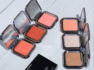 رژگونه و هایلایتر کیکو با رنگ‌بندی متنوع