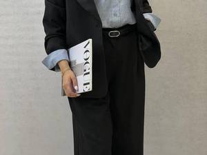 کت کلاسیک یقه انگلیسی مناسب استایل رسمی و اداری