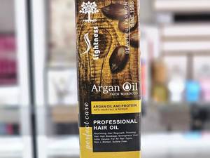 روغن مو لایتنس مدل آرگان حجم ۱۰۰ میلی لیتر مناسب مراقبت از مو