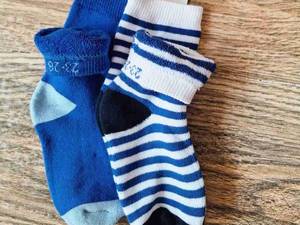 جوراب پسرانه نخی حوله‌ای پک دو عددی