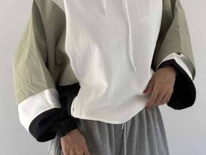 هودی ترکیبی فری سایز مناسب استفاده روزمره