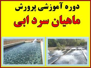 شروع دوره آموزشی پرورش دهنده ماهیان سردابی